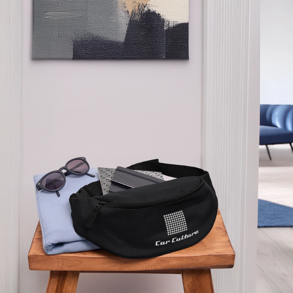 Pepita Car Culture Bum Bag - black