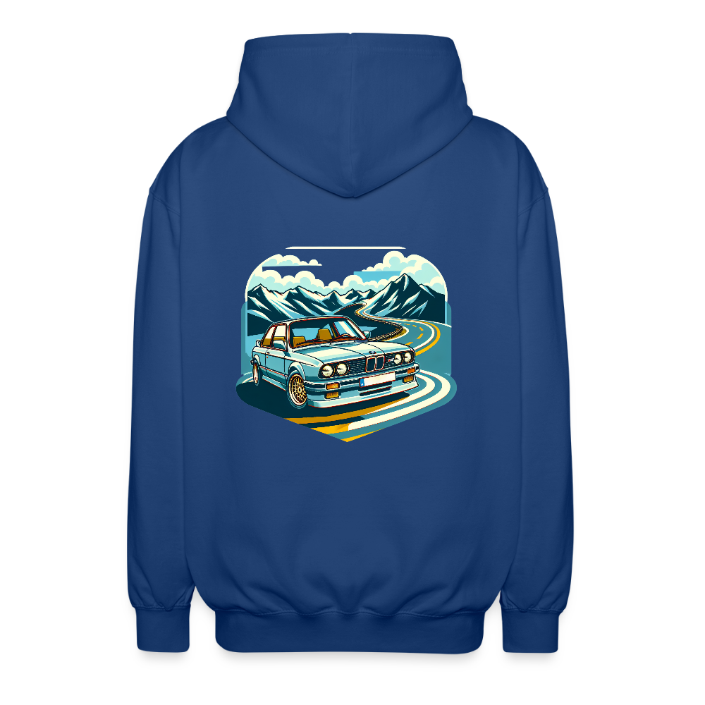 Funky Bavarian Hoodie - royal blue