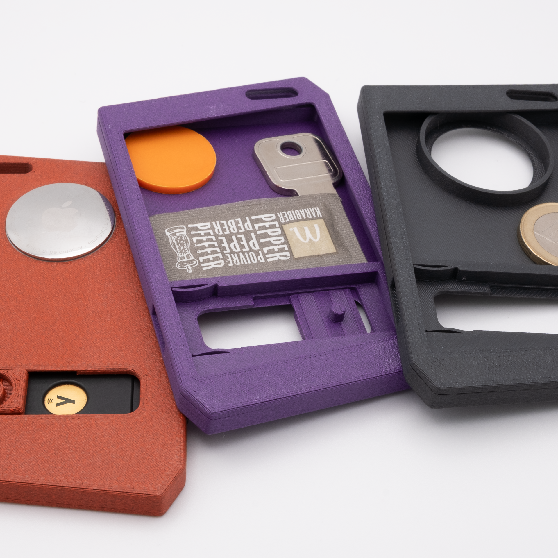 Design ID Badge Holder with AirTag & YubiKey – maximum security - 3D‑Printed