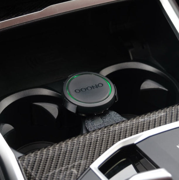 OOONO Co-Driver No2 hidden mount installed in BMW G20 center console